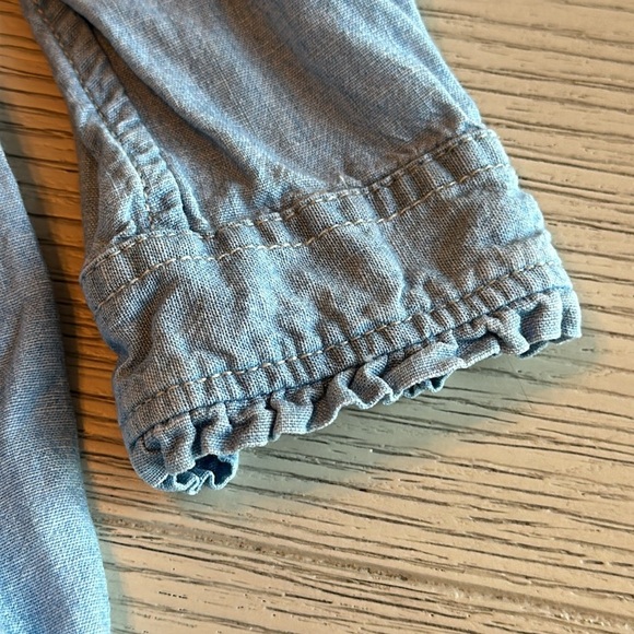 Ralph Lauren Long Sleeve Button Front Cotton Dress Size 12 Month‎ - Picture 4 of 10